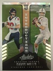 Davis Mills Football Cards 2021 Panini Absolute Introductions Prices