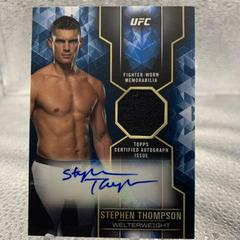 Stephen Thompson [Blue] Ufc Cards 2017 Topps UFC Knockout Autographs Prices