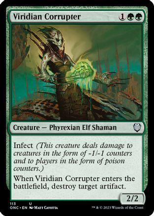 Viridian Corrupter #113 Magic Phyrexia: All Will Be One Commander