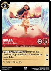 Moana - Chosen by the Ocean [Foil] Lorcana First Chapter Prices