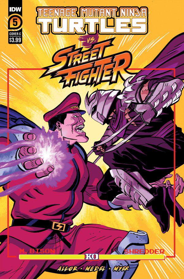 Teenage Mutant Ninja Turtles vs. Street Fighter [Reilly] #5 (2023) Comic Books Teenage Mutant Ninja Turtles vs. Street Fighter