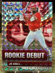Jo Adell [Mosaic] #RD1 Baseball Cards 2021 Panini Mosaic Rookie Debut Prices