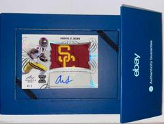 Amon Ra St. Brown [Silver] #PA-ARS Football Cards 2021 Leaf Trinity Patch Autographs Prices