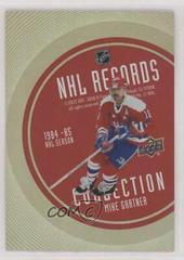 Mike Gartner [Gold] Hockey Cards 2021 Upper Deck Record Collections Prices
