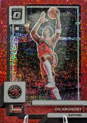 OG Anunoby [Red Sparkle] #1 Basketball Cards 2022 Panini Donruss Optic Prices