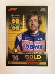 Fernando Alonso #LE-10G Racing Cards 2022 Topps Turbo Attax Formula 1 Limited Editions Prices