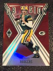 Aaron Rodgers [Red] Football Cards 2019 Panini Phoenix QB Vision Prices