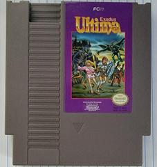 Cartridge Front | Ultima Exodus NES