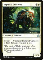 Imperial Ceratops [Foil] Magic Rivals of Ixalan Prices