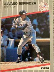 Alvaro Espinoza #U-47 Baseball Cards 1989 Fleer Update Prices