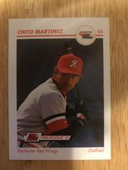 Chito Martinez #458 Baseball Cards 1991 Impel Line Drive Prices