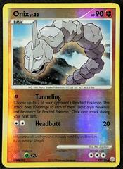 Onix - 92/130 - Common - Reverse Holo - Pokemon Singles » Diamond and Pearl  Sets » Diamond and Pearl - Spell Bound