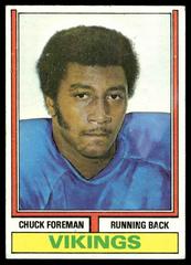 Chuck Foreman Football Cards 1974 Topps Prices