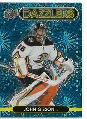 John Gibson Hockey Cards 2021 Upper Deck Dazzlers Prices