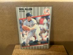 Neil Allen [Home: Syosset, NY] #250 Baseball Cards 1989 Fleer Prices