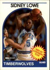 Sidney Lowe Basketball Cards 1989 Hoops Prices