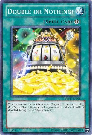 Double or Nothing! GENF-EN046 YuGiOh Generation Force