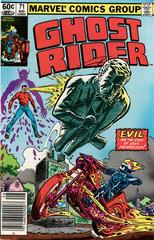 Ghost Rider [Newsstand] #71 (1982) Comic Books Ghost Rider Prices