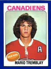 Mario Tremblay Hockey Cards 1975 Topps Prices