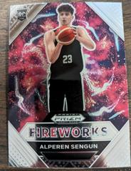 Alperen Sengun Basketball Cards 2021 Panini Prizm Draft Picks Fireworks Prices