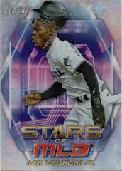 Jazz Chisholm Jr. #SMLBC-10 Baseball Cards 2023 Topps Stars of MLB Chrome Prices