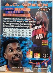 Back Of Card | A.C. Green Basketball Cards 1995 Stadium Club