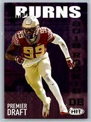 Brian Burns #102 Football Cards 2019 Sage Hit Prices