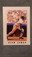 Dion James #40 Baseball Cards 1988 Topps Mini League Leaders Prices