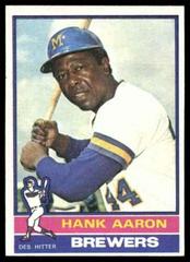 Hank Aaron #550 Baseball Cards 1976 Topps Prices