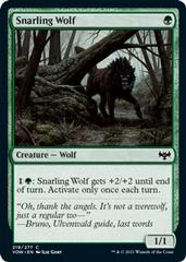 Snarling Wolf [Foil] Magic Innistrad: Crimson Vow Prices