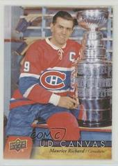 Maurice Richard #C255 Hockey Cards 2017 Upper Deck Canvas Prices