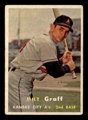 Milt Graff #369 Baseball Cards 1957 Topps Prices