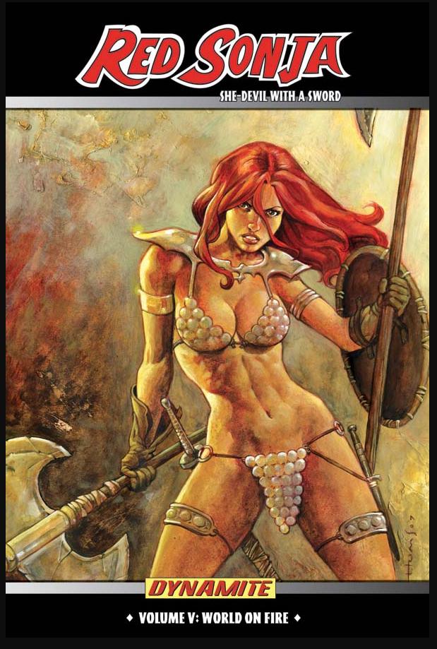 Red Sonja She-Devil With A Sword Volume V: World On Fire (2008) Comic Books Red Sonja: She-Devil With A Sword