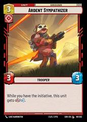Ardent Sympathizer [Foil Hyperspace] #161 Star Wars Unlimited: Spark of Rebellion Prices