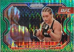Aspen Ladd [Green Pulsar] Ufc Cards 2021 Panini Prizm UFC Prices