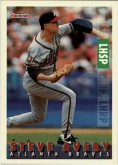 Steve Avery #99 Baseball Cards 1995 Bazooka Prices
