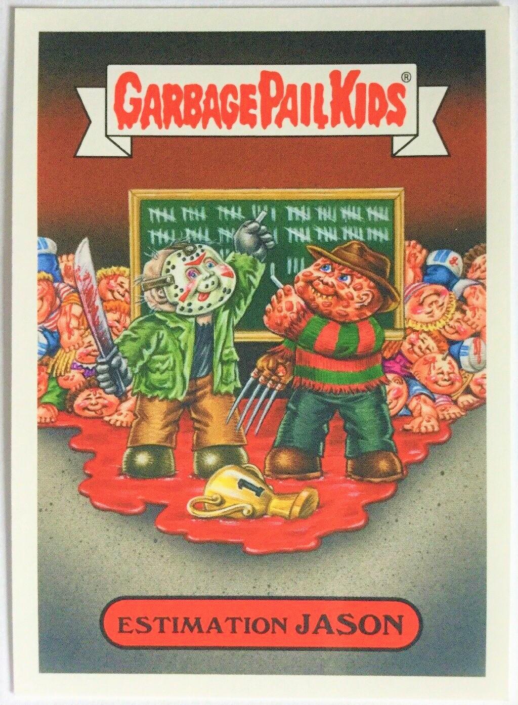 Estimation JASON #5b Garbage Pail Kids Revenge of the Horror-ible