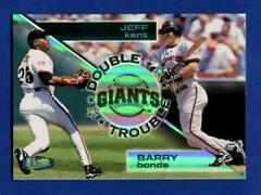 Barry Bonds, Jeff Kent #14DT Baseball Cards 1998 Ultra Double Trouble Prices