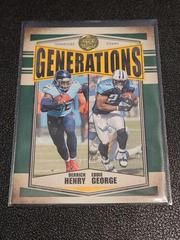 Derrick Henry, Eddie George [Green] #G-7 Football Cards 2022 Panini Legacy Generations Prices