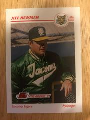 Jeff Newman #549 Baseball Cards 1991 Impel Line Drive Prices