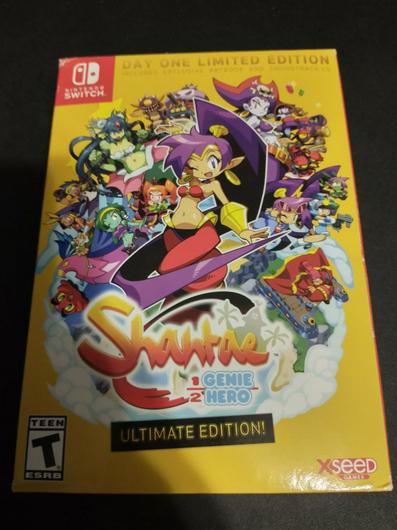 Shantae Half Genie Hero Ultimate Edition Day One Item Box And Manual Nintendo Switch 