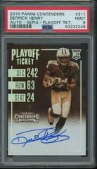 Derrick Henry [Autograph Sepia Playoff Ticket] #311 Football Cards 2016 Panini Contenders Prices