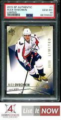 Alex Ovechkin [Limited Autograph] #1 Hockey Cards 2015 SP Authentic Prices