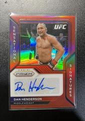 Dan Henderson [Red] Ufc Cards 2021 Panini Prizm UFC Sensational Signatures Prices