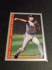 Mike Lansing #F-95 Baseball Cards 1993 Fleer Prices