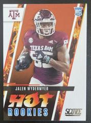 Jalen Wydermyer #HR13 Football Cards 2022 Panini Score Hot Rookies Prices