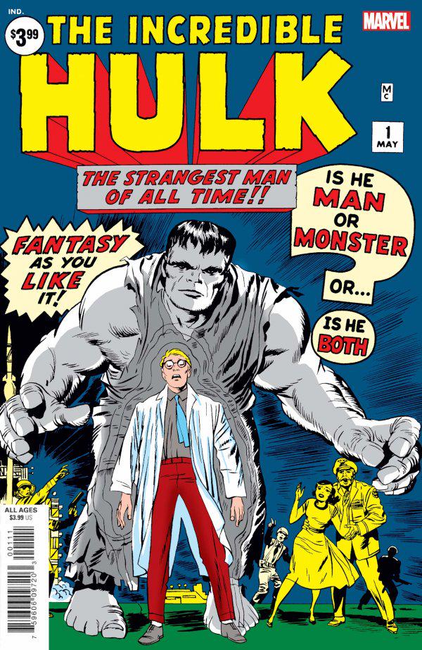 The Incredible Hulk #1 (2023) Comic Books Incredible Hulk Facsimile Edition