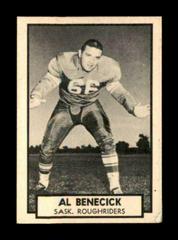 Al Benecick #116 Football Cards 1962 Topps CFL Prices