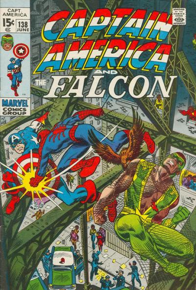 Captain America #138 (1971) Comic Books Captain America