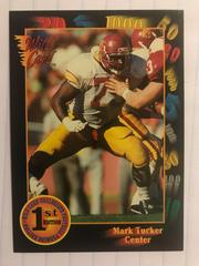 Mark Tucker #110 Football Cards 1991 Wild Card College Draft Picks Prices